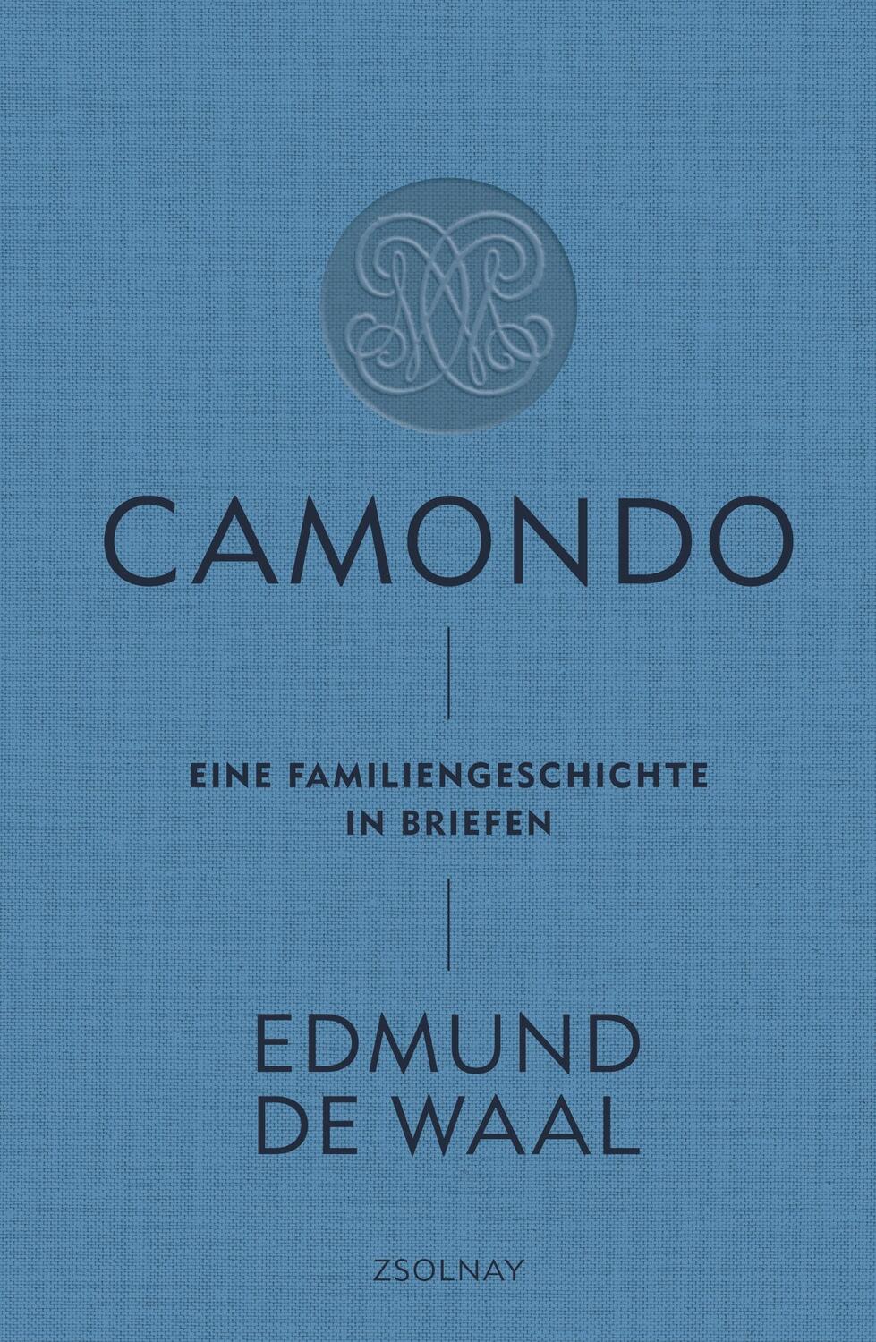Cover: 9783552072572 | Camondo | Eine Familiengeschichte in Briefen | Edmund de Waal | Buch