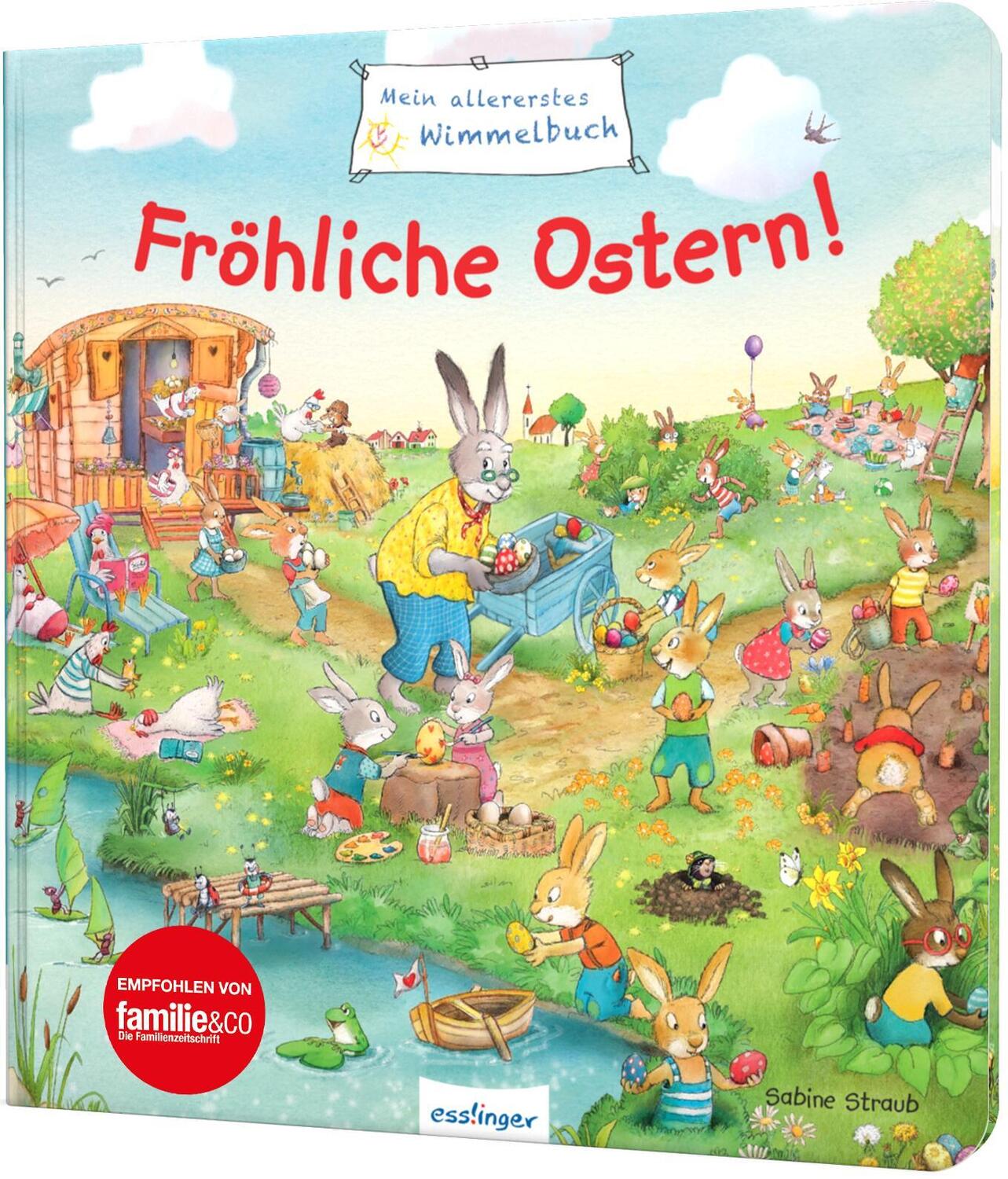 Cover: 9783480236985 | Mein allererstes Wimmelbuch: Fröhliche Ostern! | Sibylle Schumann