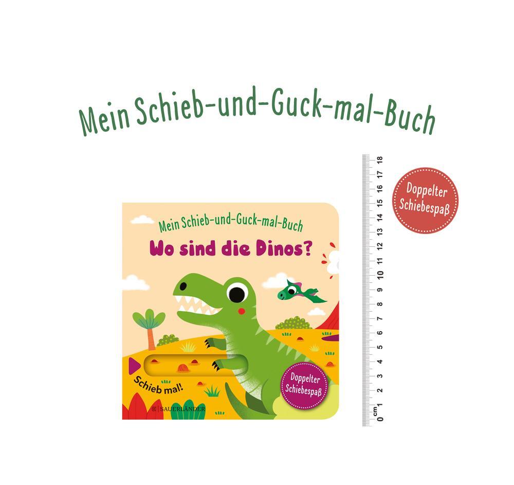 Bild: 9783737358163 | Mein Schieb &amp; Guck-mal-Buch: Wo sind die Dinos? | Stephanie Menge