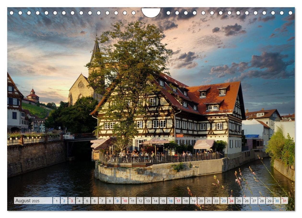 Bild: 9783457180662 | Esslingen zwischen Tag und Nacht (Wandkalender 2025 DIN A4 quer),...