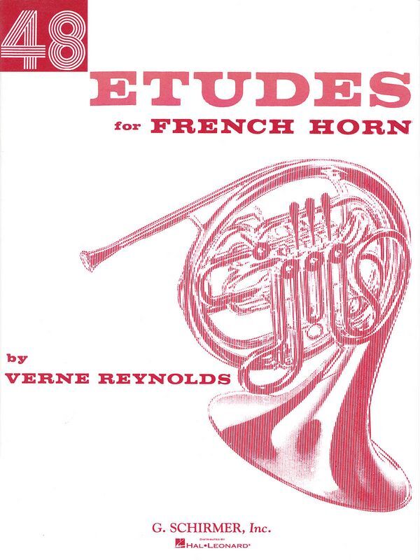 Cover: 9780793552757 | 48 Etudes | For unaccompanied French horn | Verne Reynolds | Buch