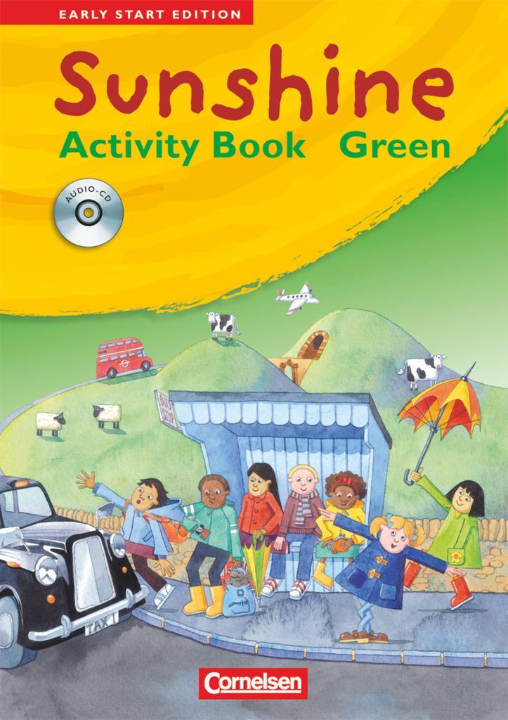 Cover: 9783060322701 | Sunshine. Early Start Edition 1/2. Activity Book - GREEN. JÜL-Ausgabe