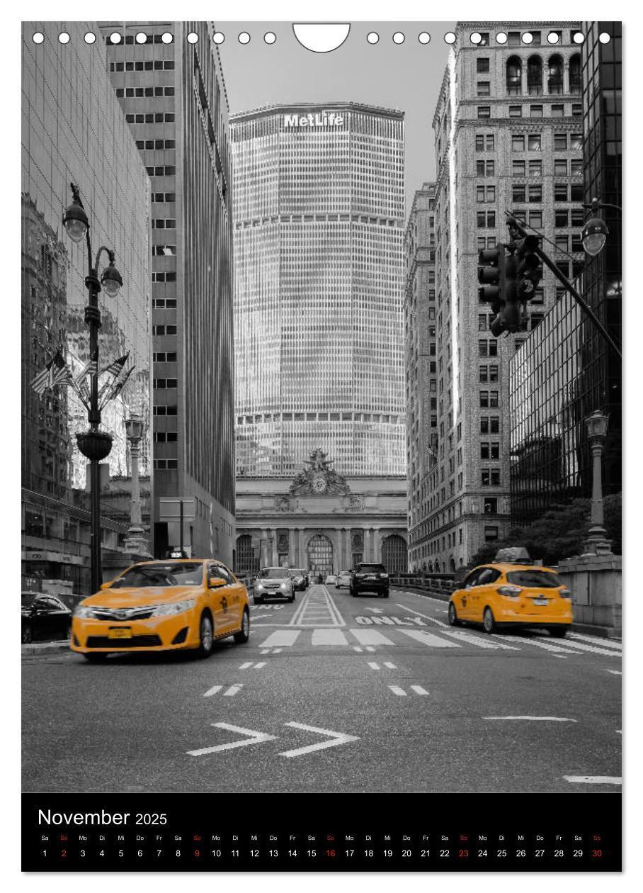 Bild: 9783435971442 | New York City - Color Glow Edition (Wandkalender 2025 DIN A4 hoch),...