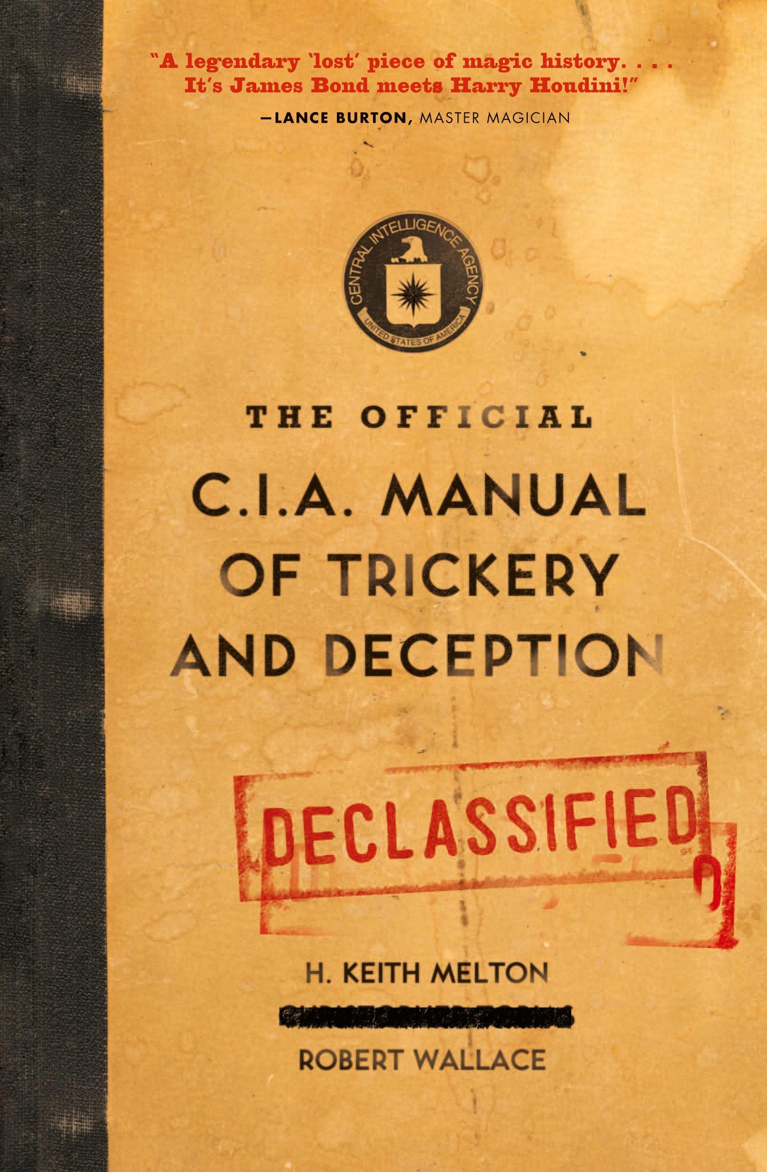 Cover: 9780061725906 | The Official CIA Manual of Trickery and Deception | Wallace (u. a.)