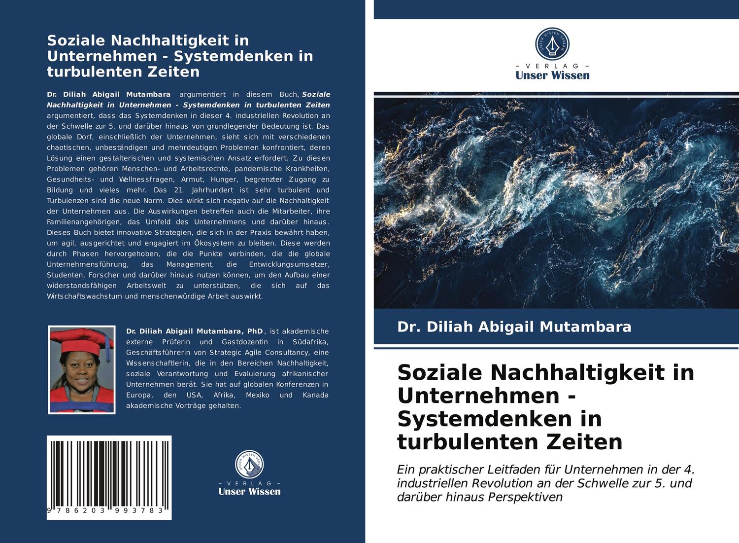 Cover: 9786203993783 | Soziale Nachhaltigkeit in Unternehmen - Systemdenken in turbulenten...
