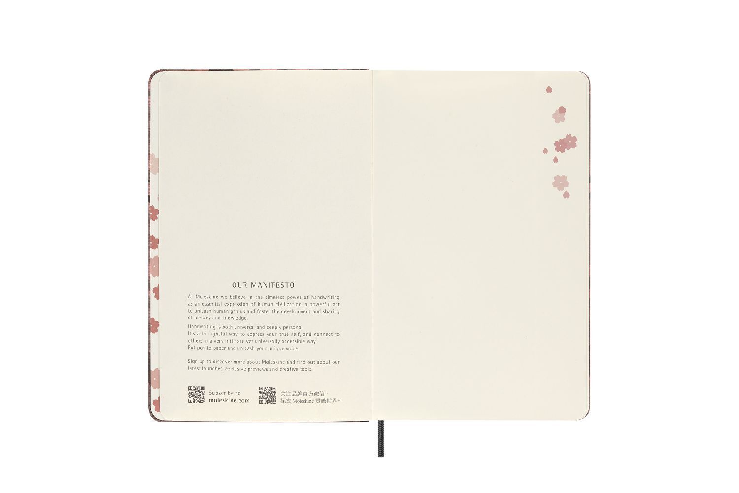 Bild: 8056598855487 | Moleskine Notizbuch - Sakura 2023, Large/A5, Fester Stoffeinband,...