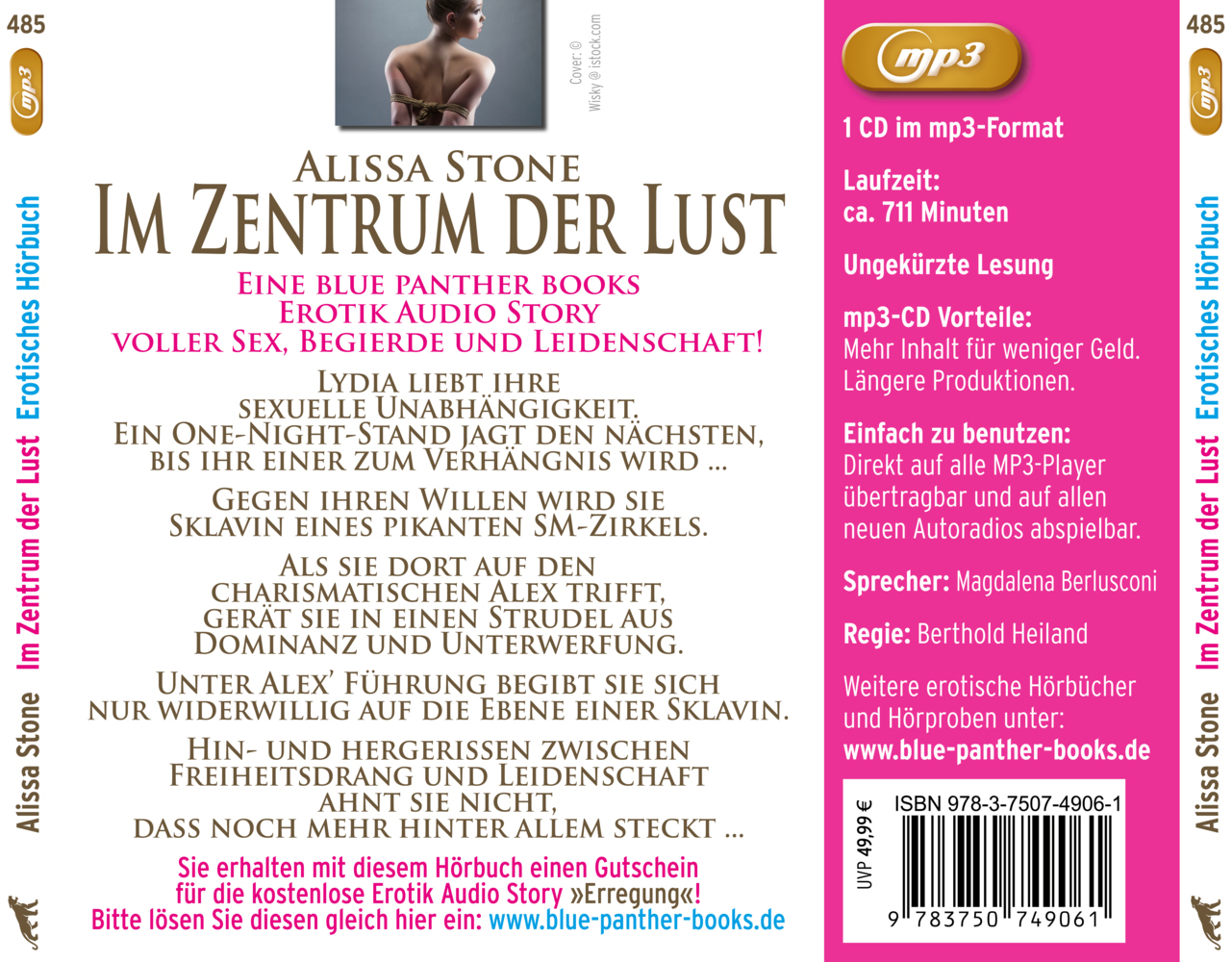 Bild: 9783750749061 | Im Zentrum der Lust Erotik SM-Audio Story Erotisches SM-Hörbuch...