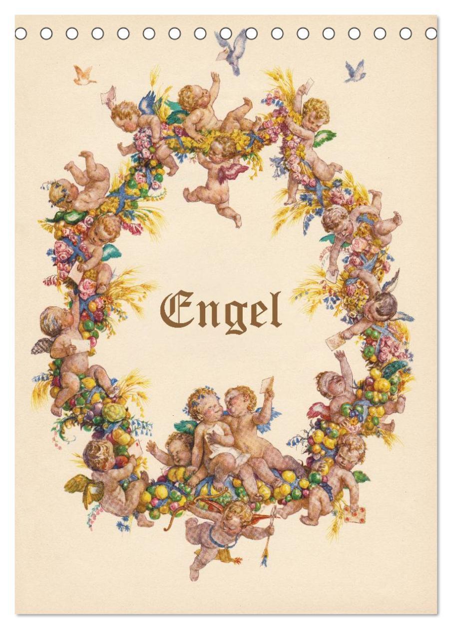 Cover: 9783675706231 | Engel (Tischkalender 2024 DIN A5 hoch), CALVENDO Monatskalender | 2024