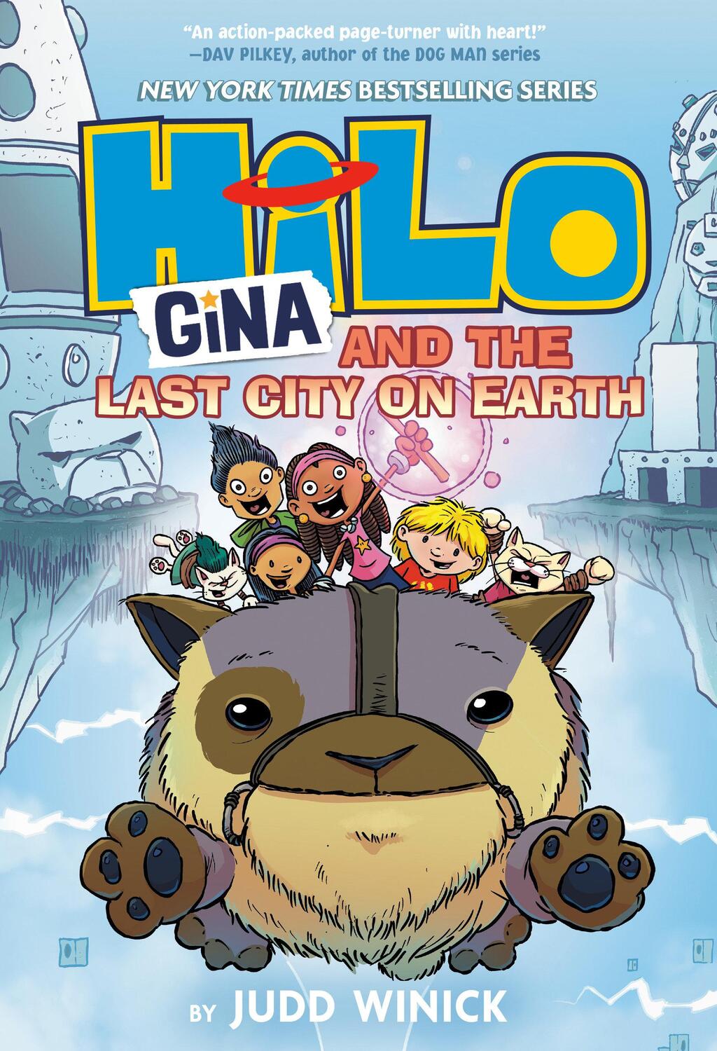 Cover: 9780593488096 | Hilo Book 9: Gina and the Last City on Earth | (A Graphic Novel)
