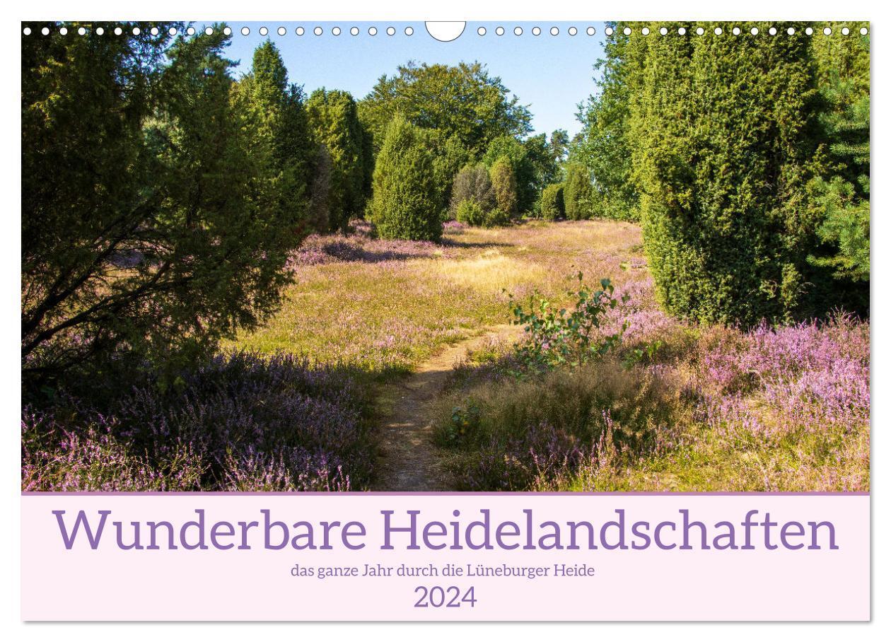 Cover: 9783675598461 | Wunderbare Heidelandschaften (Wandkalender 2024 DIN A3 quer),...