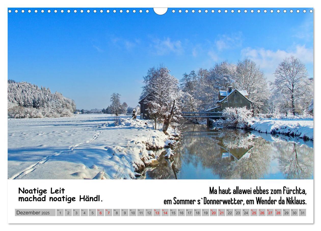 Bild: 9783383868900 | Schwäbische Sprichwörter 1 Wi ma hald so said! (Wandkalender 2025...