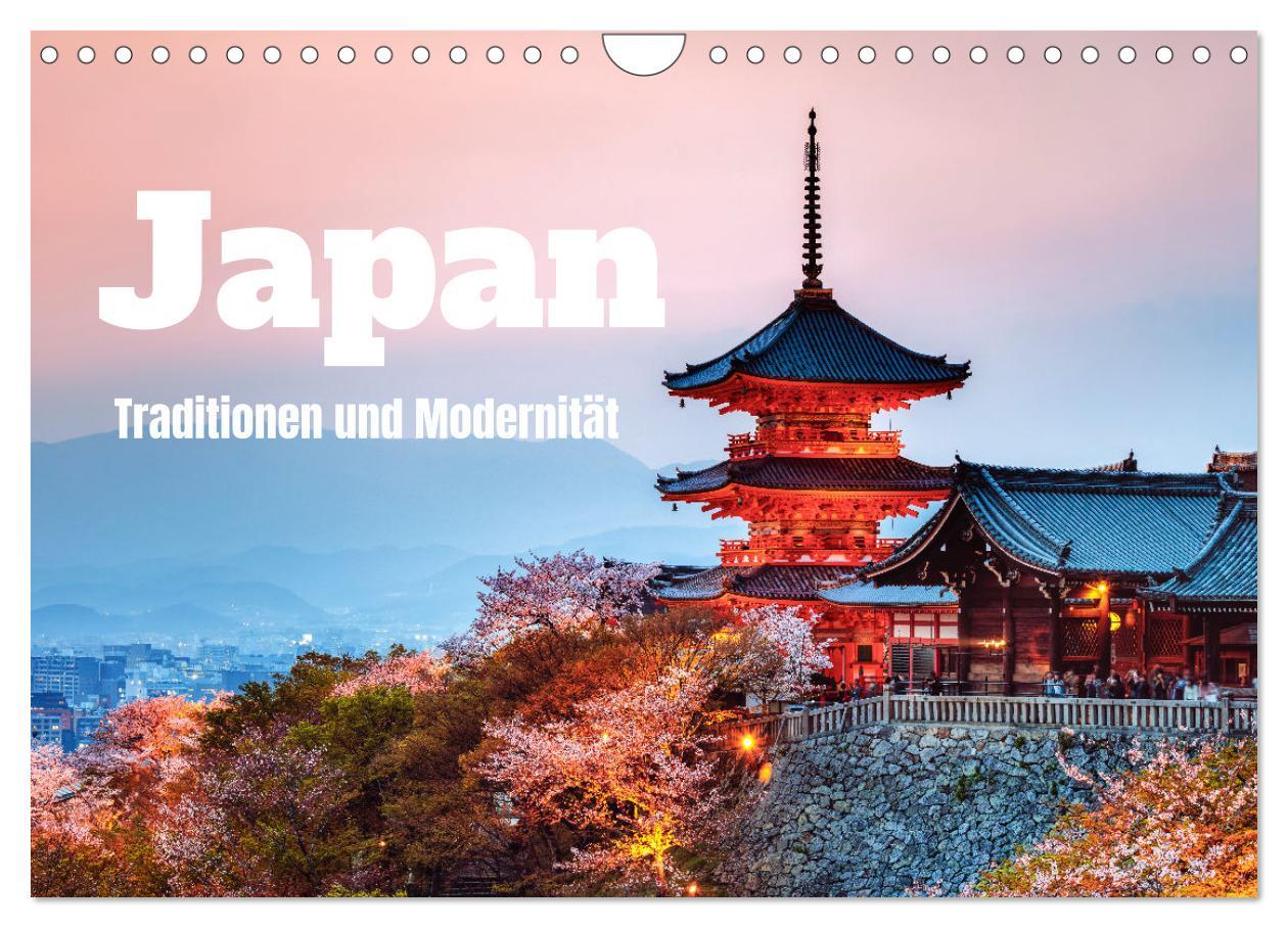 Cover: 9783383949623 | Japan - Traditionen und Modernität (Wandkalender 2025 DIN A4 quer),...