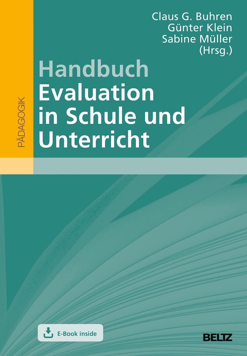 Cover: 9783407257963 | Handbuch Evaluation in Schule und Unterricht | Mit E-Book inside