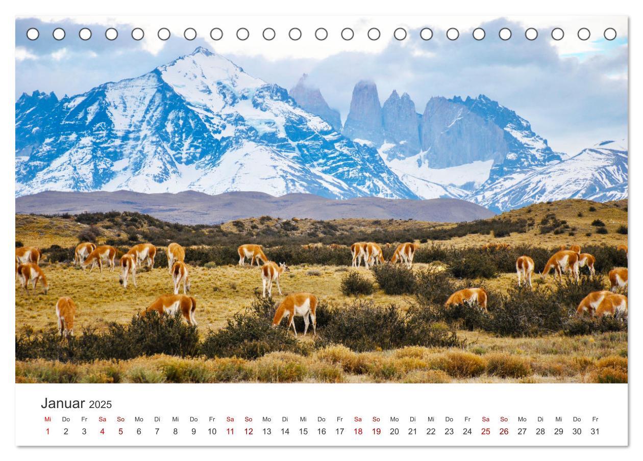 Bild: 9783435003969 | Chile - Das langgestreckte Land. (Tischkalender 2025 DIN A5 quer),...