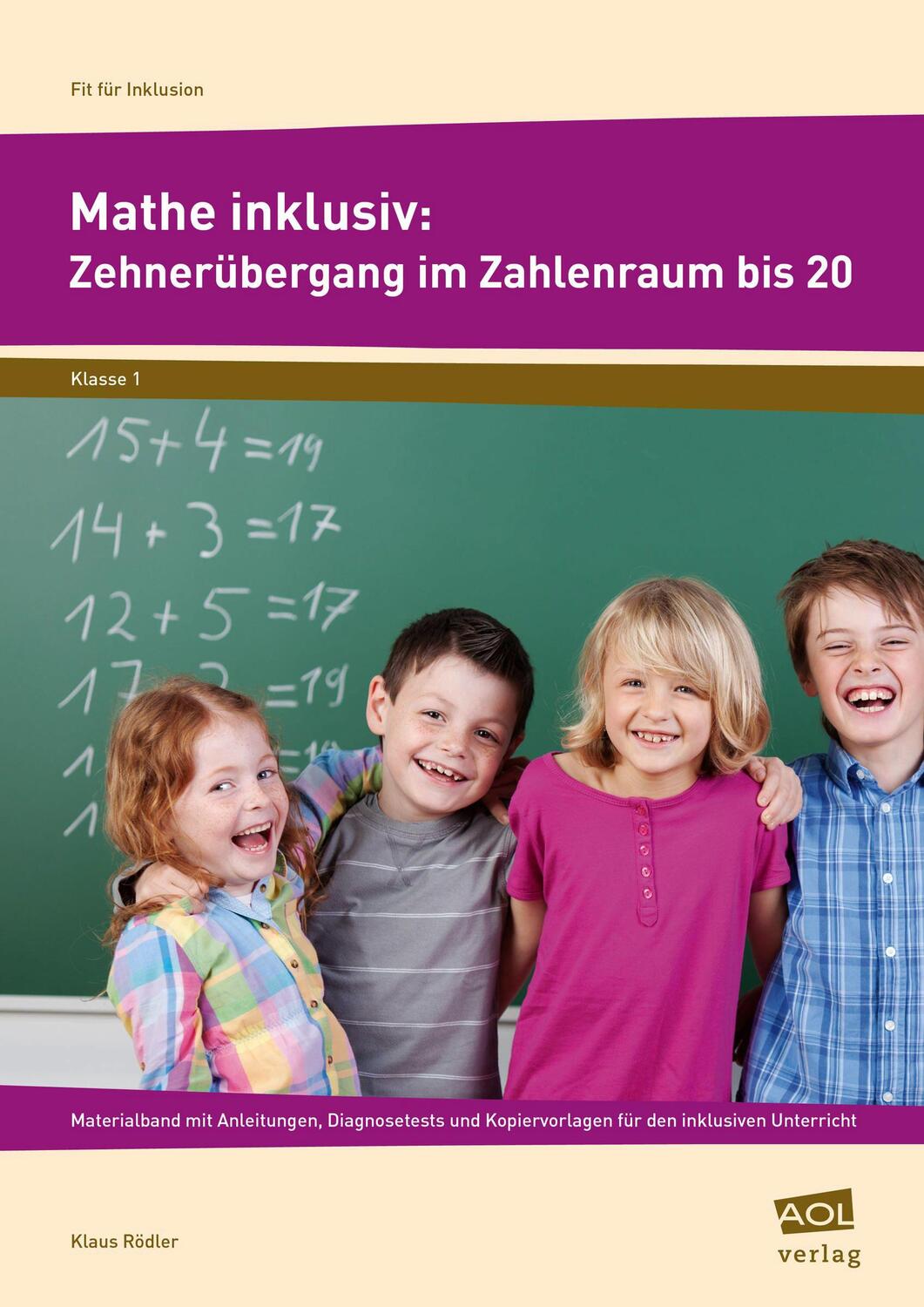 Cover: 9783403103776 | Mathe inklusiv: Zehnerübergang im ZR bis 20 | Klaus Rödler | Broschüre