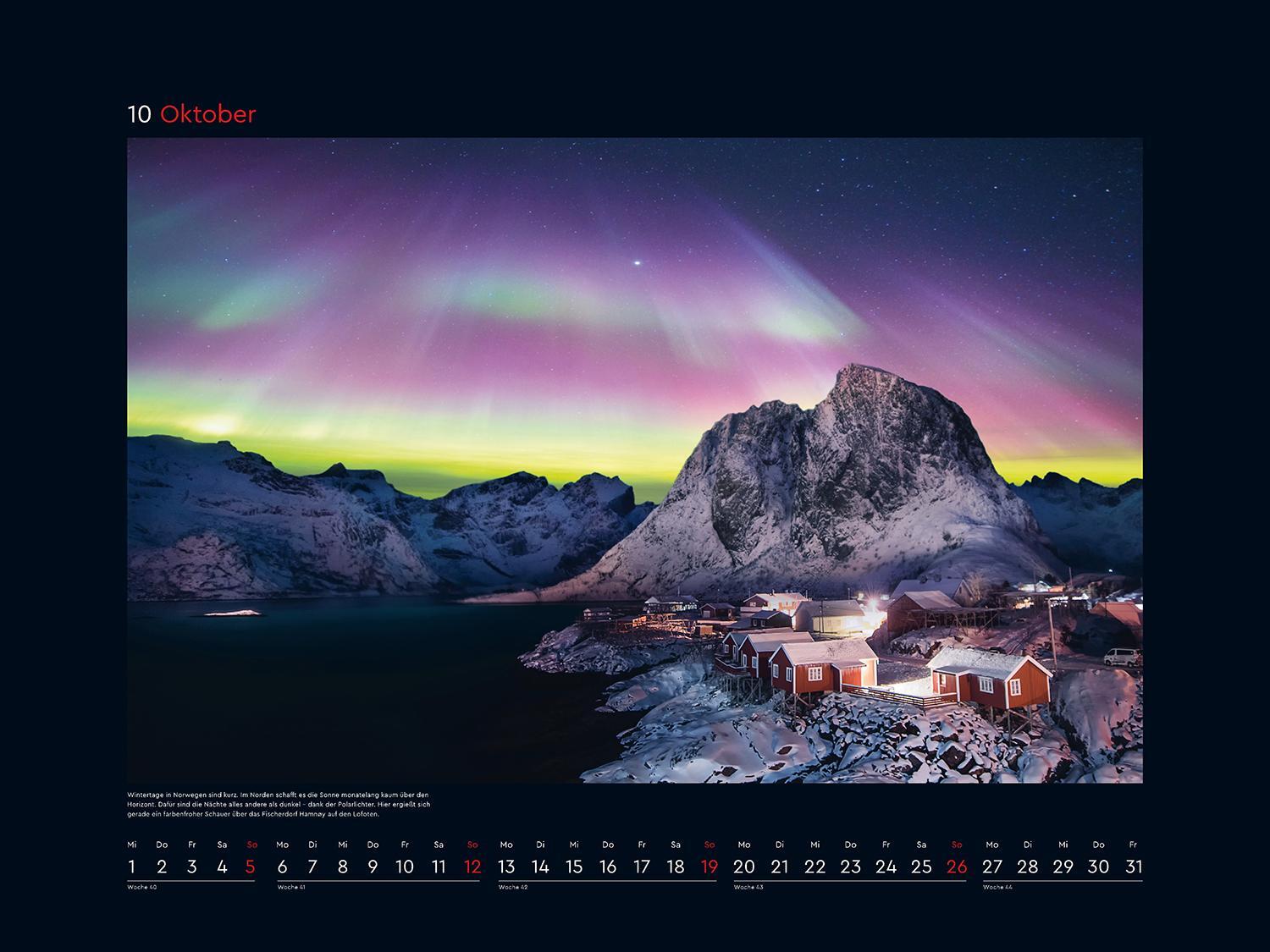 Bild: 9783965913400 | Hurtigruten - KUNTH Wandkalender 2025 | Kalender | 14 S. | Deutsch