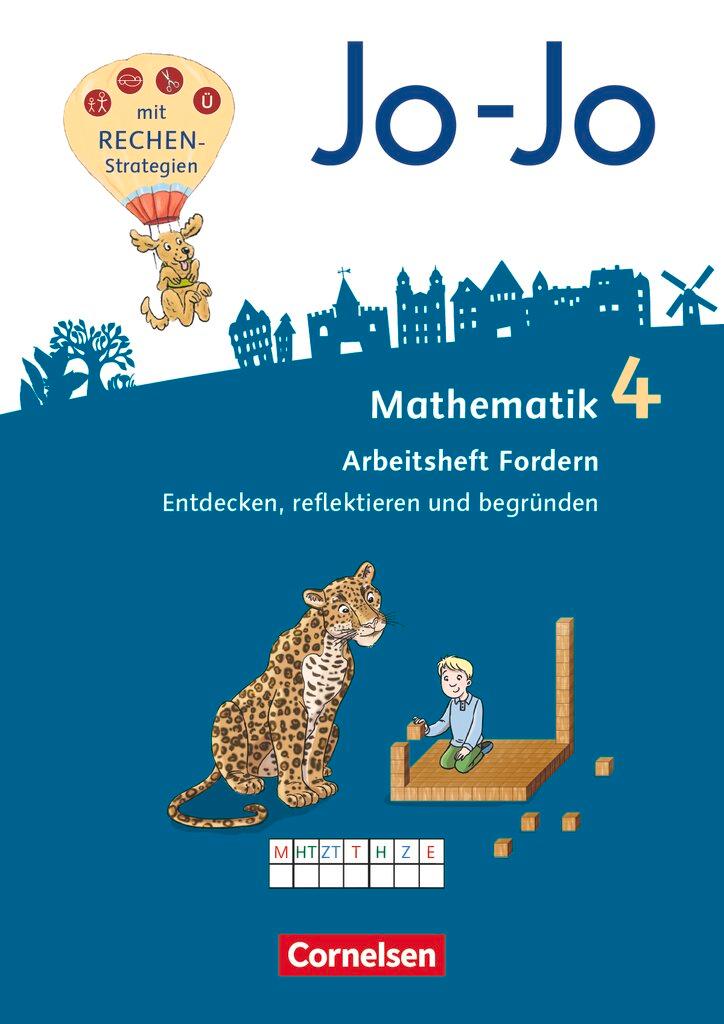 Cover: 9783066000252 | Jo-Jo Mathematik 4. Schuljahr - Arbeitsheft Fordern | Becherer | 72 S.