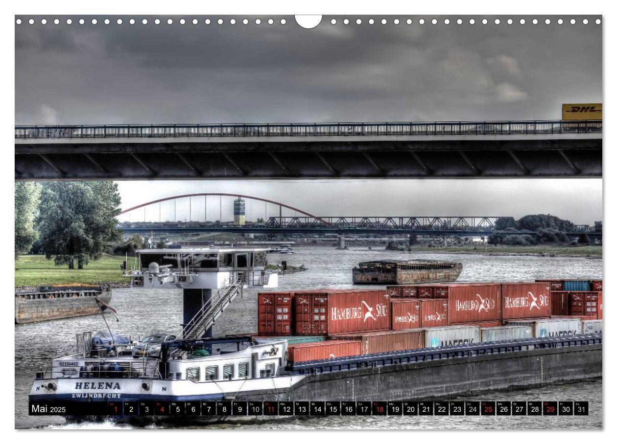 Bild: 9783435519088 | Duisburg am Rhein - R(h)einblicke (Wandkalender 2025 DIN A3 quer),...