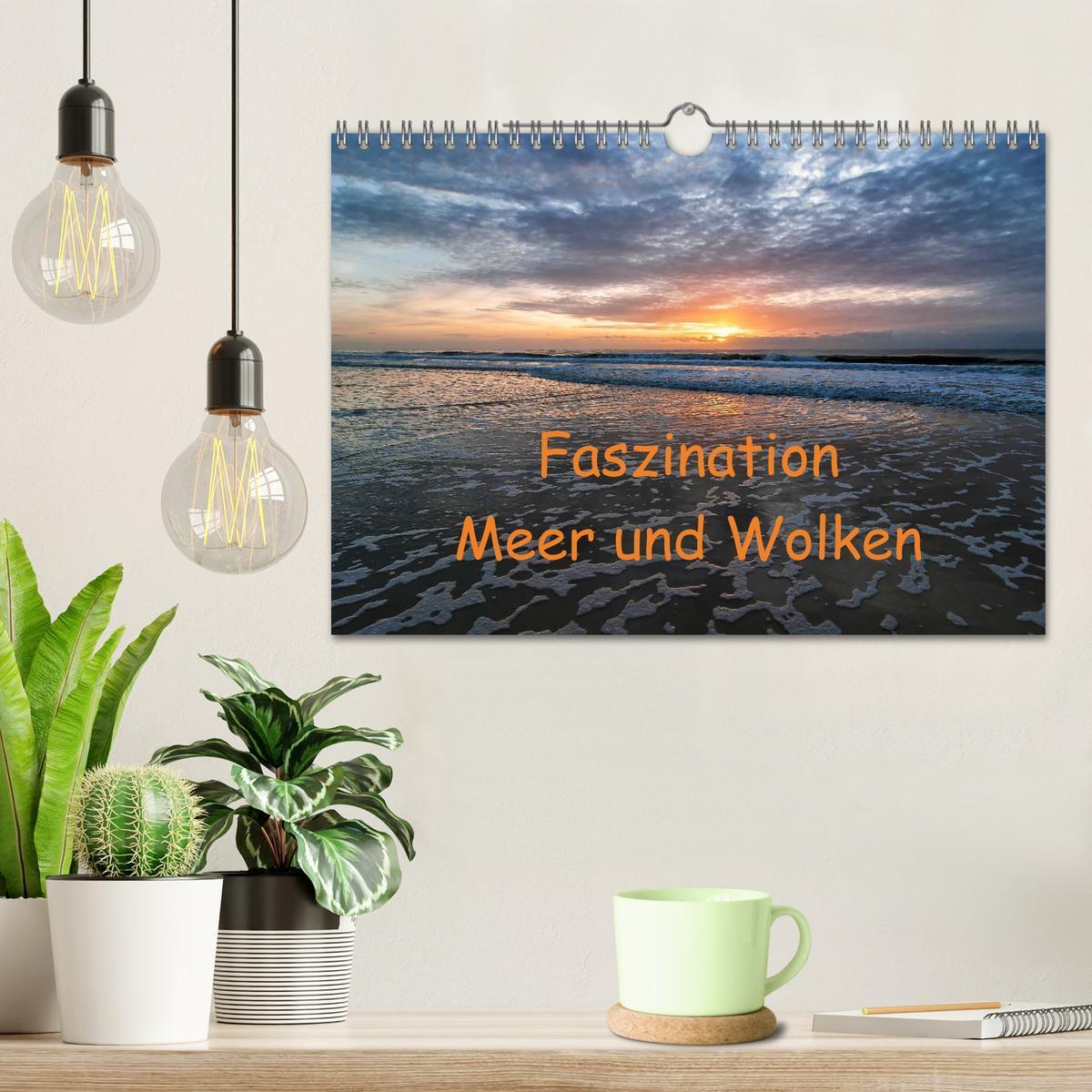 Bild: 9783435698615 | Faszination Meer und Wolken (Wandkalender 2025 DIN A4 quer),...