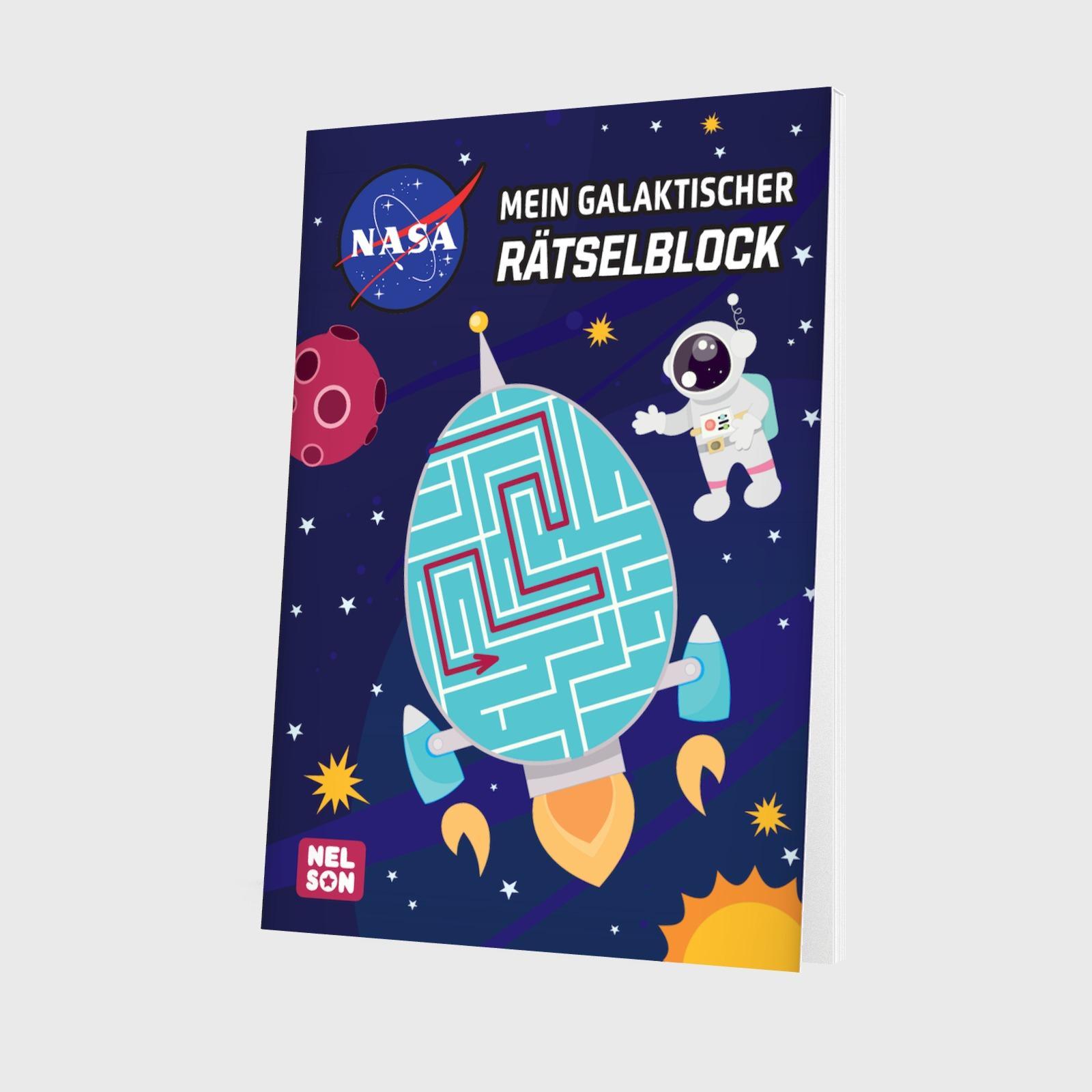 Bild: 9783845127774 | NASA: Mein galaktischer Rätselblock | Taschenbuch | NASA | 128 S.