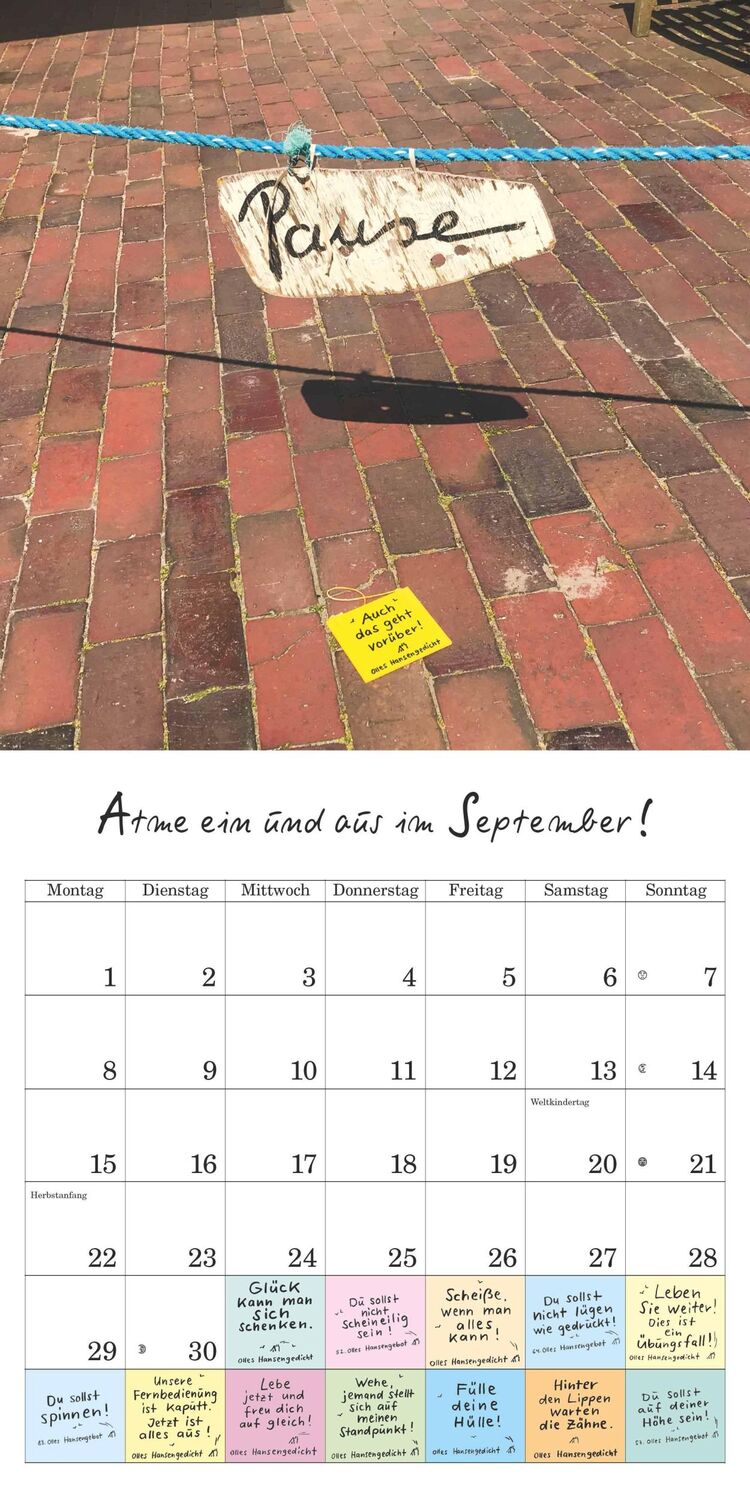 Bild: 4250809652795 | Schild-Bürger-Streiche 2025 - Von Pit Schulz - Broschürenkalender -...