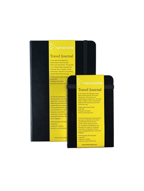 Cover: 4011367283933 | Hahnemühle Papier Travel Journal, 13,5 x 21 cm Querformat, 140 g/m²