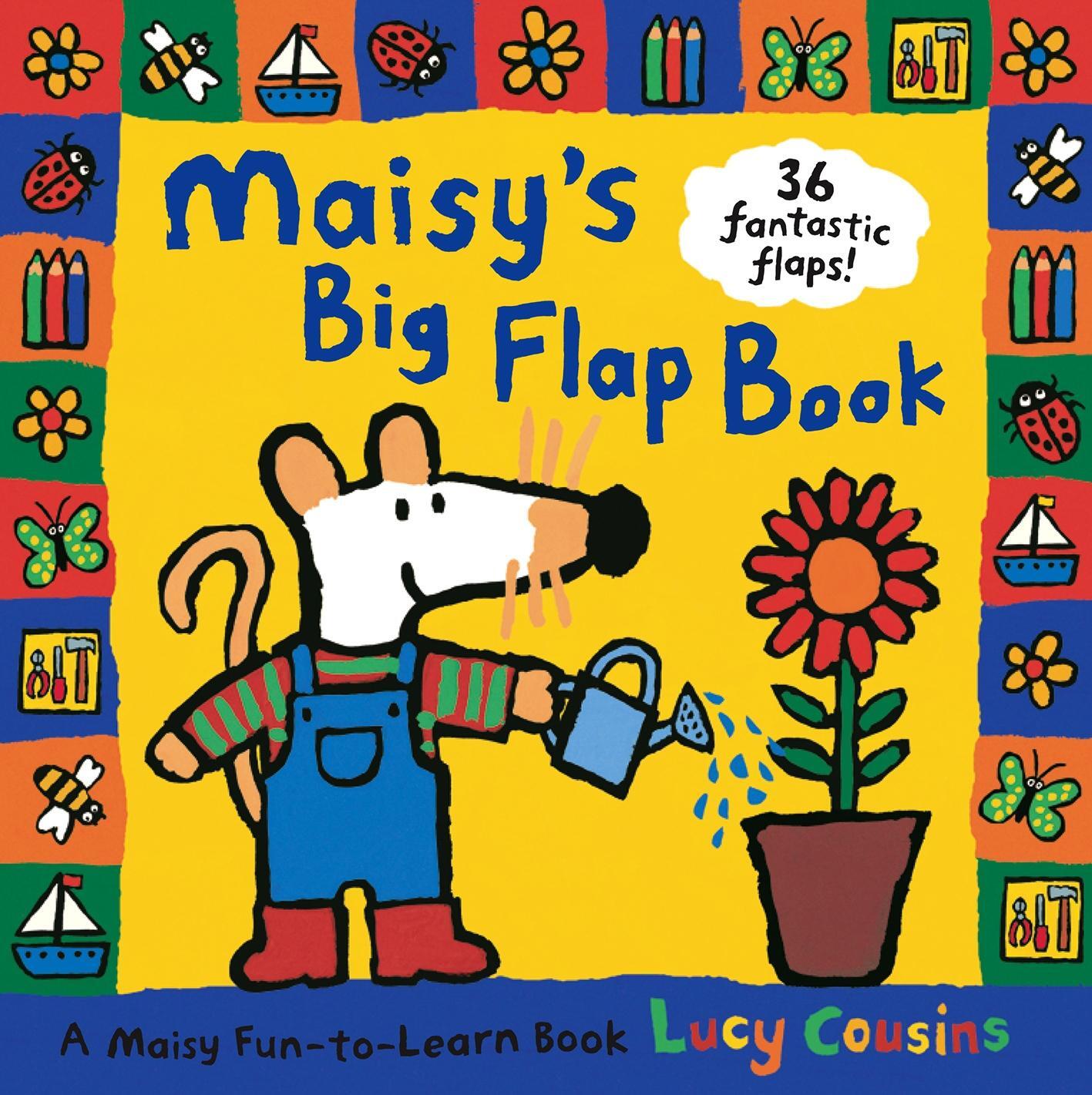 Cover: 9781406306880 | Maisy's Big Flap Book | A Maisy Fun-to-Learn Book | Lucy Cousins