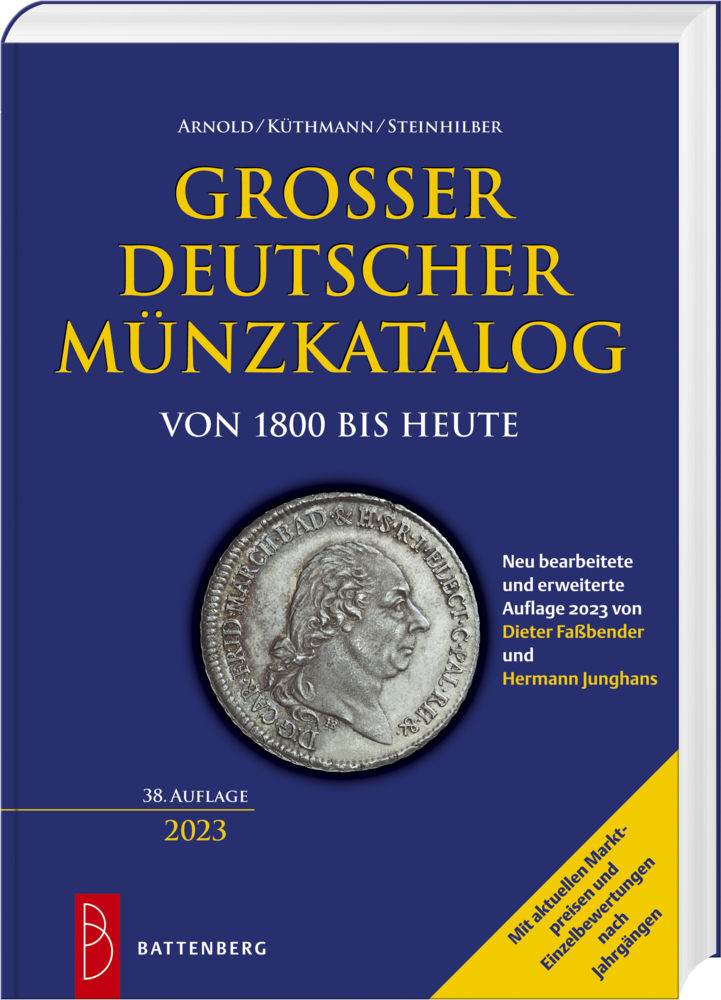 Cover: 9783866462229 | Großer deutscher Münzkatalog | von 1800 bis heute | Buch | Deutsch