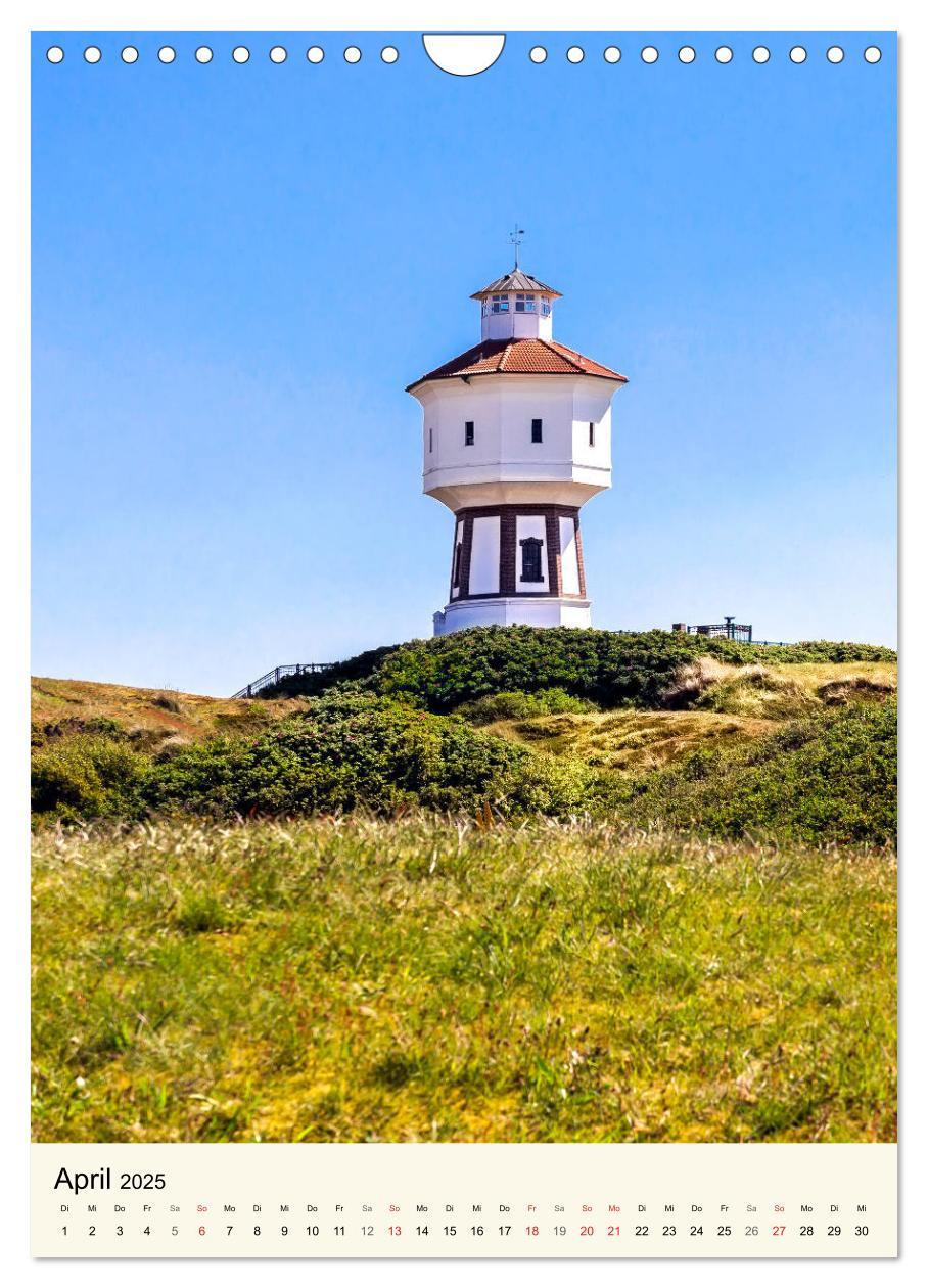 Bild: 9783435969586 | LANGEOOG Strandspaziergang (Wandkalender 2025 DIN A4 hoch),...