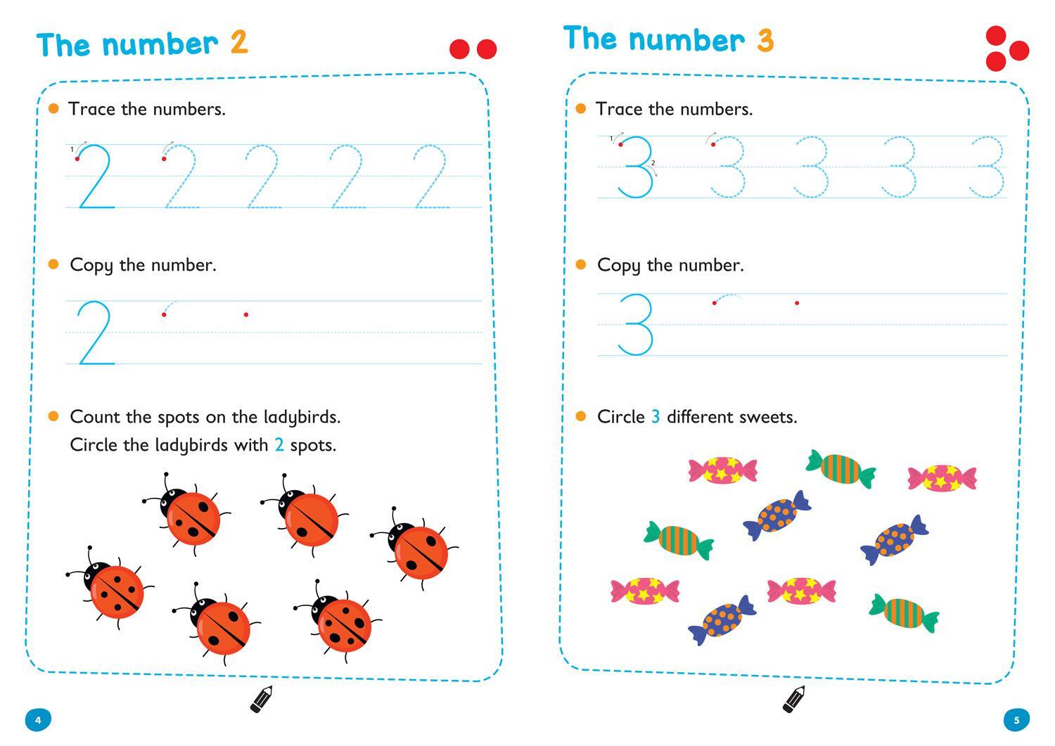 Bild: 9780008212957 | Numbers 0-20 Age 3-5 Wipe Clean Activity Book | Collins Easy Learning