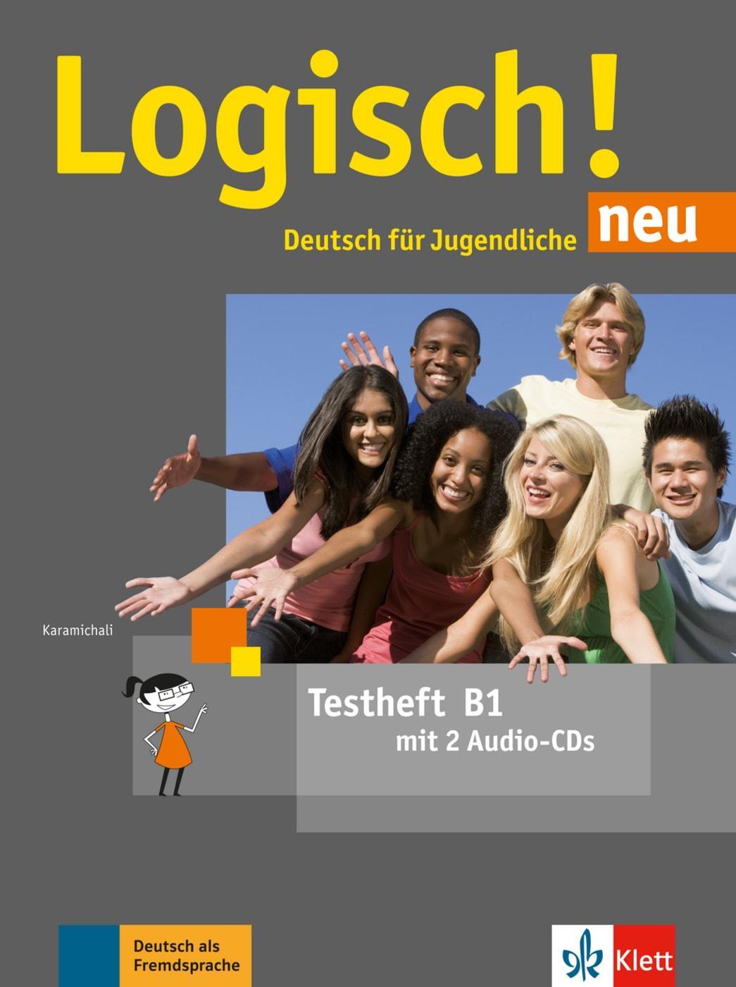 Cover: 9783126052290 | Logisch! neu B1. Testheft mit 2 Audio-CDs | Deutsch für Jugendliche