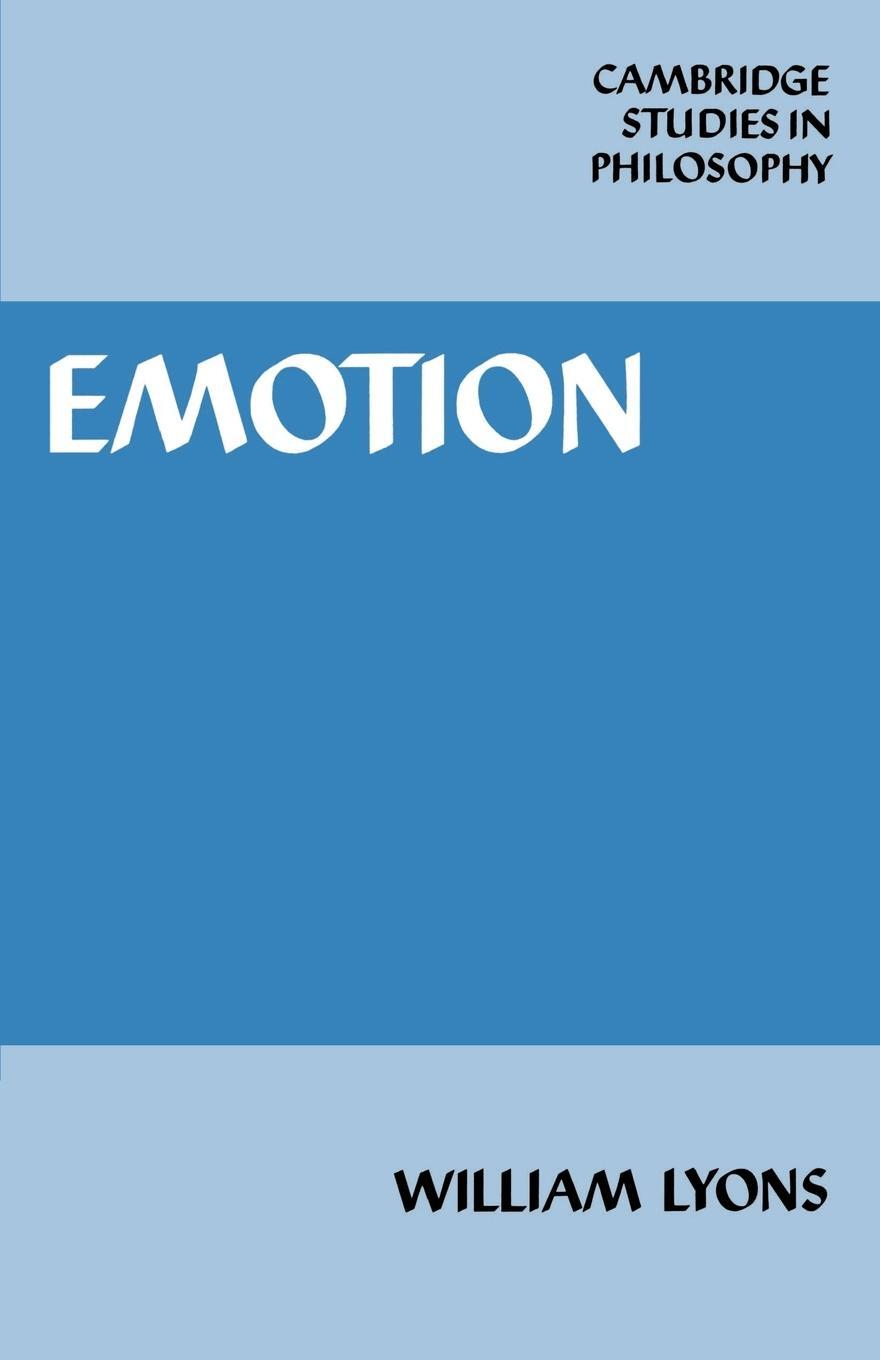Cover: 9780521316392 | Emotion | Williams Lyons | Taschenbuch | Paperback | Englisch | 2003