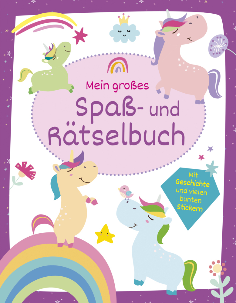 Cover: 9783849930950 | Mein großes Spaß- und Rätselbuch Einhörner &amp; Zauberpferde | Buch