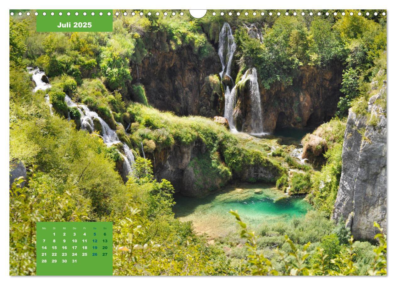 Bild: 9783435113620 | Erlebe mit mir die Wasserwelt der Plitvicer Seen (Wandkalender 2025...