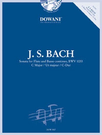 Cover: 9783905476941 | Sonate BWV 1033 in C-Dur | Johann Sebastian Bach | Buch + CD | 2017