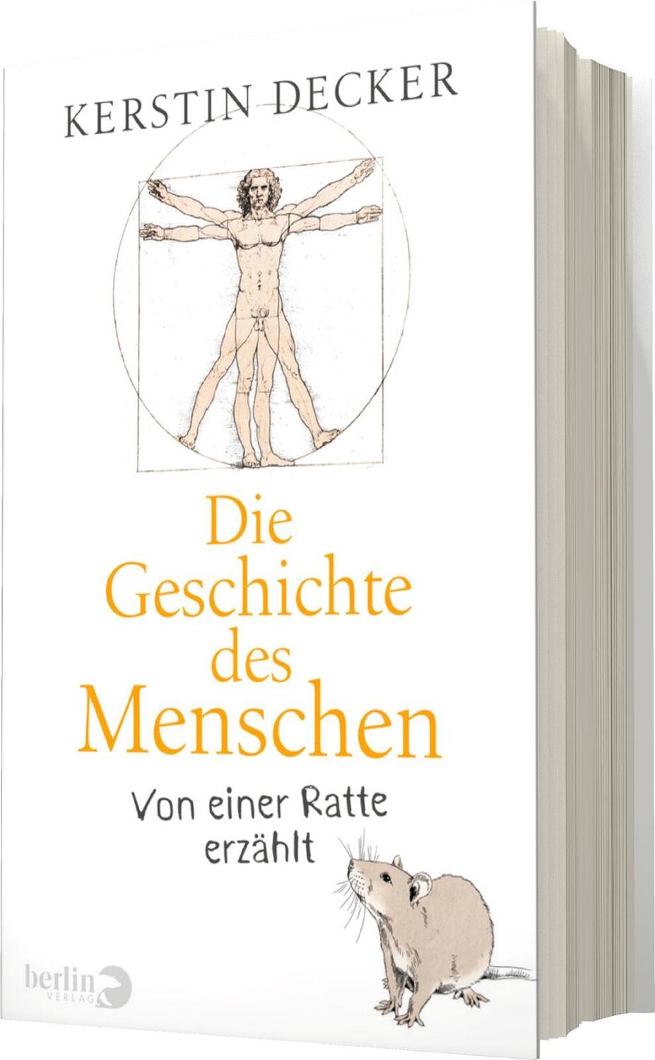 Bild: 9783827014146 | Die Geschichte des Menschen | Von einer Ratte erzählt | Kerstin Decker