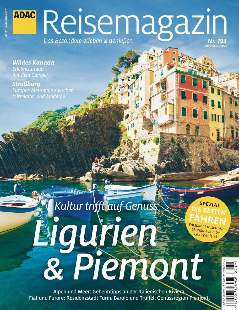 Cover: 9783986450724 | ADAC Reisemagazin mit Titelthema Ligurien und Piemont | Stuttgart