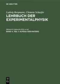 Cover: 9783110080742 | Aufbau der Materie | Heinrich Gobrecht (u. a.) | Buch | 939 S. | 1981