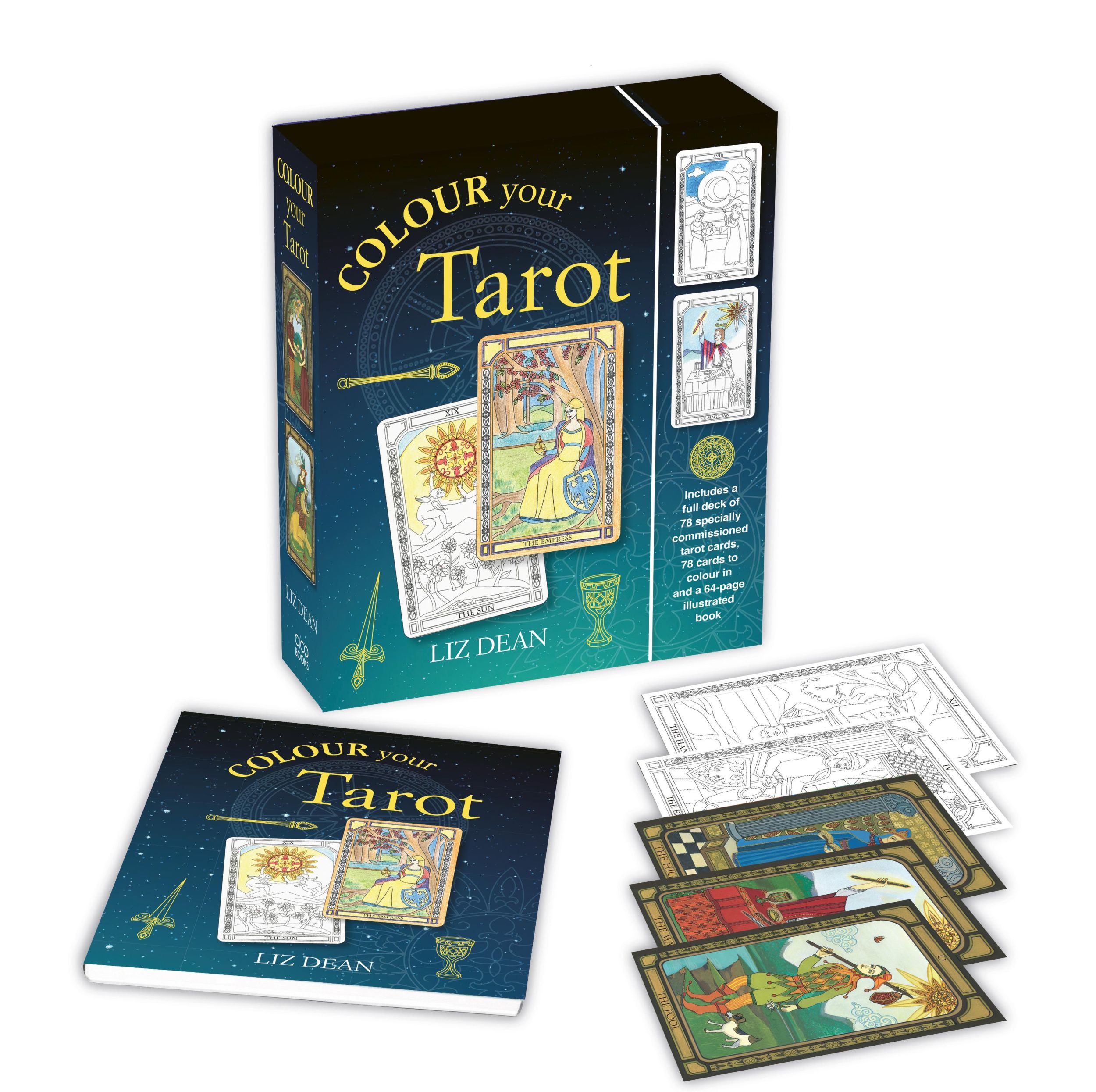 Cover: 9781800651265 | Colour Your Tarot | Liz Dean | Taschenbuch | Englisch | 2022