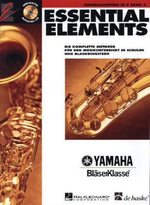 Cover: 9789043114714 | Essential Elements, für Tenorsaxophon in B, mit Audio-CD. Bd.2 | Buch