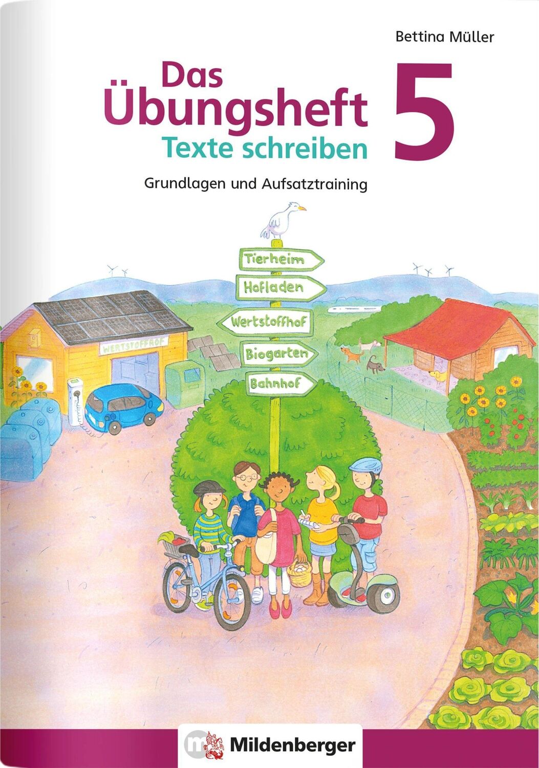 Cover: 9783619541737 | Das Übungsheft Texte schreiben 5 | Grundlagen und Aufsatztraining