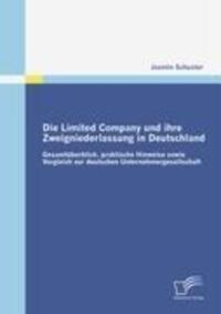 Cover: 9783836673150 | Die Limited Company und ihre Zweigniederlassung in Deutschland | Buch