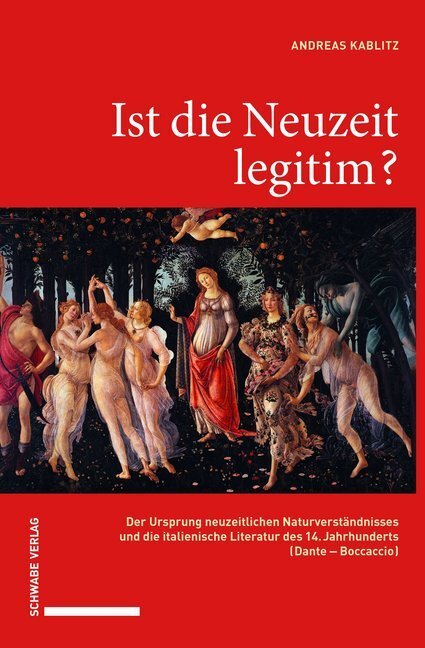 Cover: 9783796539442 | Ist die Neuzeit legitim? | Andreas Kablitz | Buch | 2019
