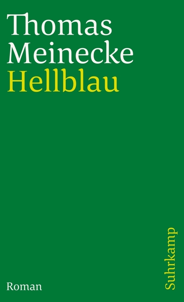 Cover: 9783518455081 | Hellblau | Roman | Thomas Meinecke | Taschenbuch | 336 S. | Deutsch