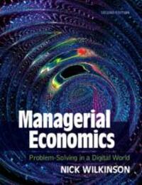 Cover: 9781108984508 | Managerial Economics | Problem-Solving in a Digital World | Wilkinson
