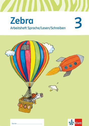 Cover: 9783122708696 | Zebra. Neubearbeitung. Trainingsheft Sprache/Lesen/Schreiben 3....
