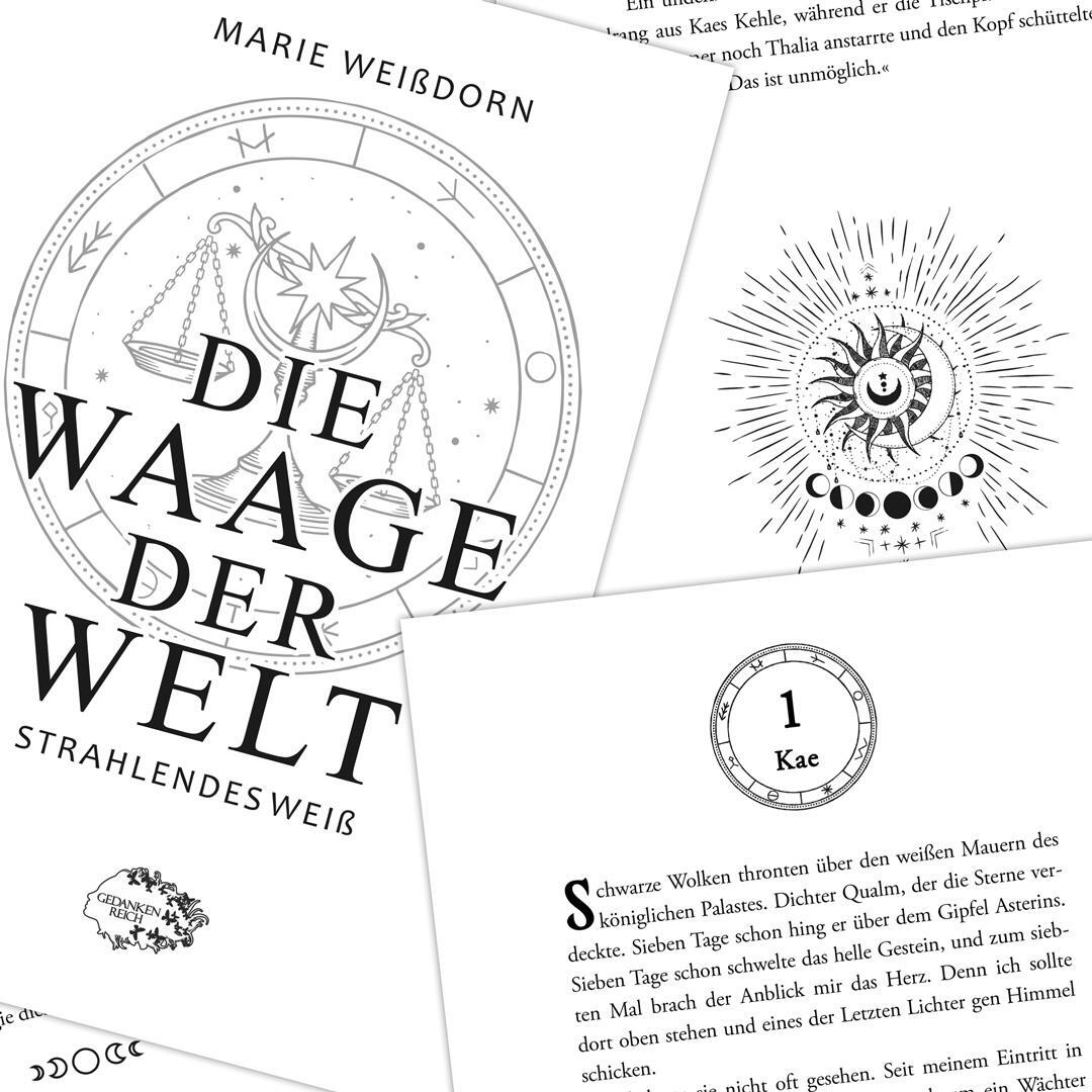 Bild: 9783987920950 | Die Waage der Welt | Strahlendes Weiß | Marie Weißdorn | Buch | 316 S.