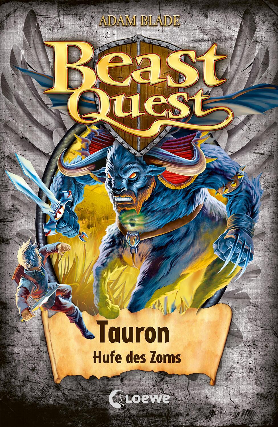 Cover: 9783743216075 | Beast Quest (Band 66) - Tauron, Hufe des Zorns | Adam Blade | Buch