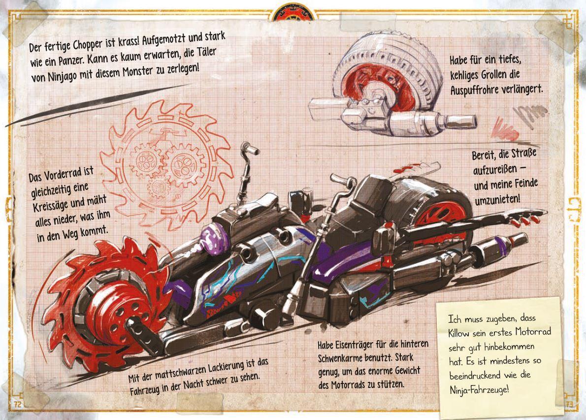 Bild: 9783960801955 | LEGO® NINJAGO® - TOP SECRET! Alles über Garmadons Motorrad-Gang | Buch