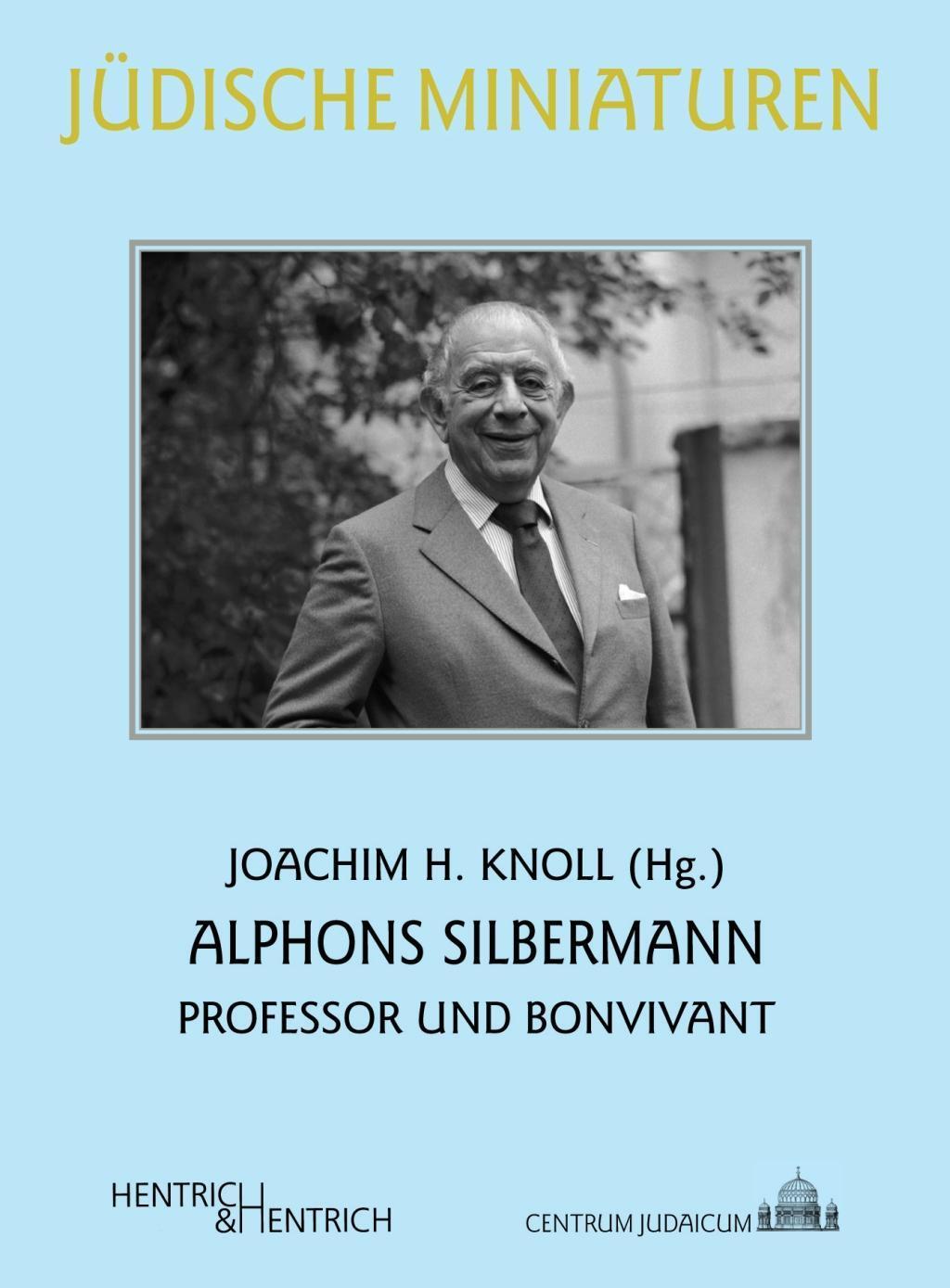 Cover: 9783955650926 | Alphons Silbermann | Joachim H. Knoll | Taschenbuch | 104 S. | Deutsch